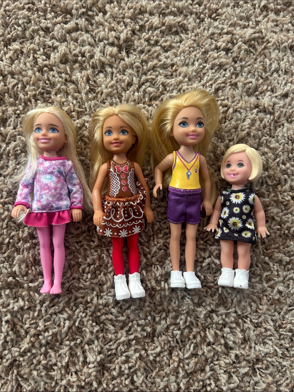 Barbie Chelsea dolls & Dentist career doll by Mattel